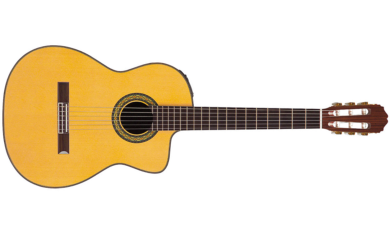 Takamine Th5c Hirade Japon Cw Cedre Palissandre Rw Ctp-3 - Natural Gloss - Guitare Classique Format 4/4 - Variation 1