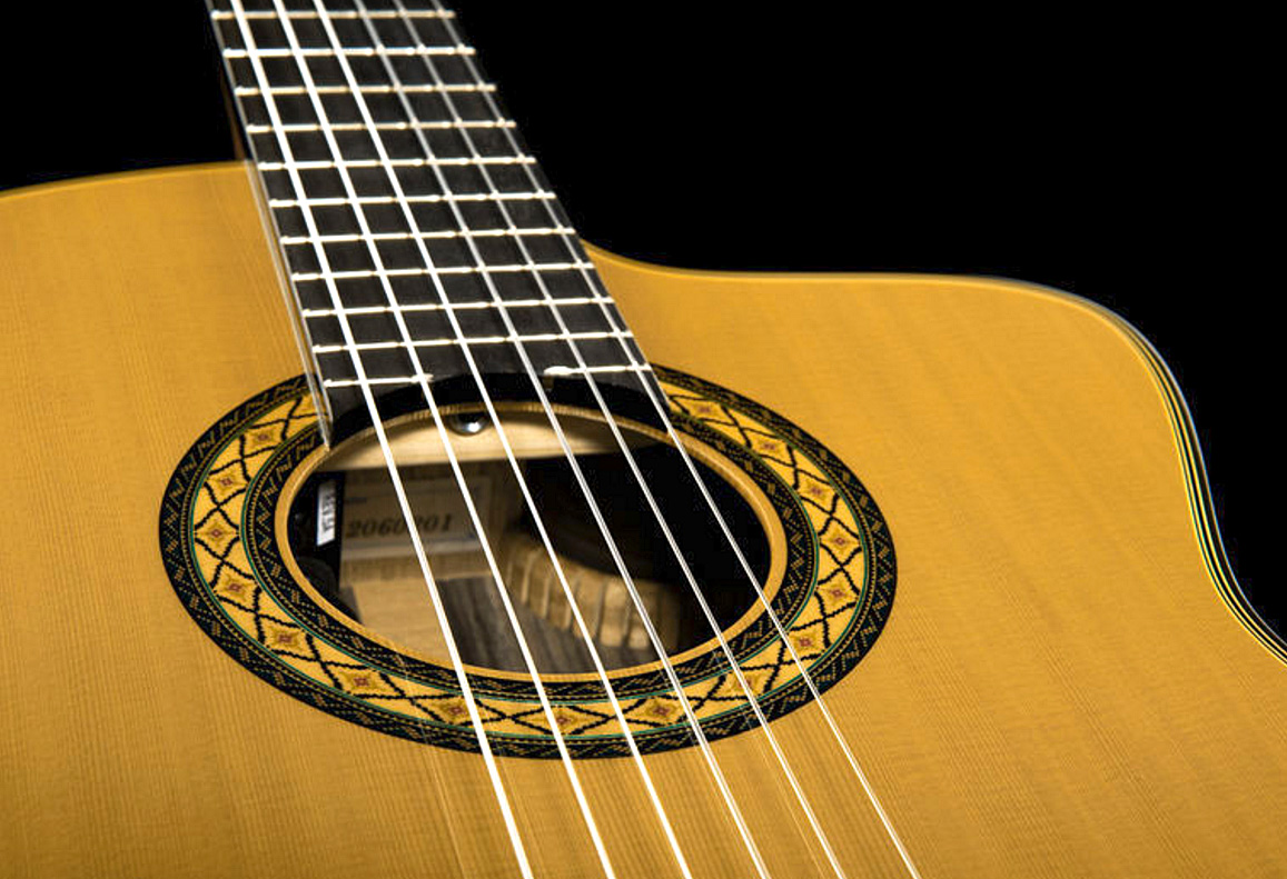 Takamine Th5c Hirade Japon Cw Cedre Palissandre Rw Ctp-3 - Natural Gloss - Guitare Classique Format 4/4 - Variation 3