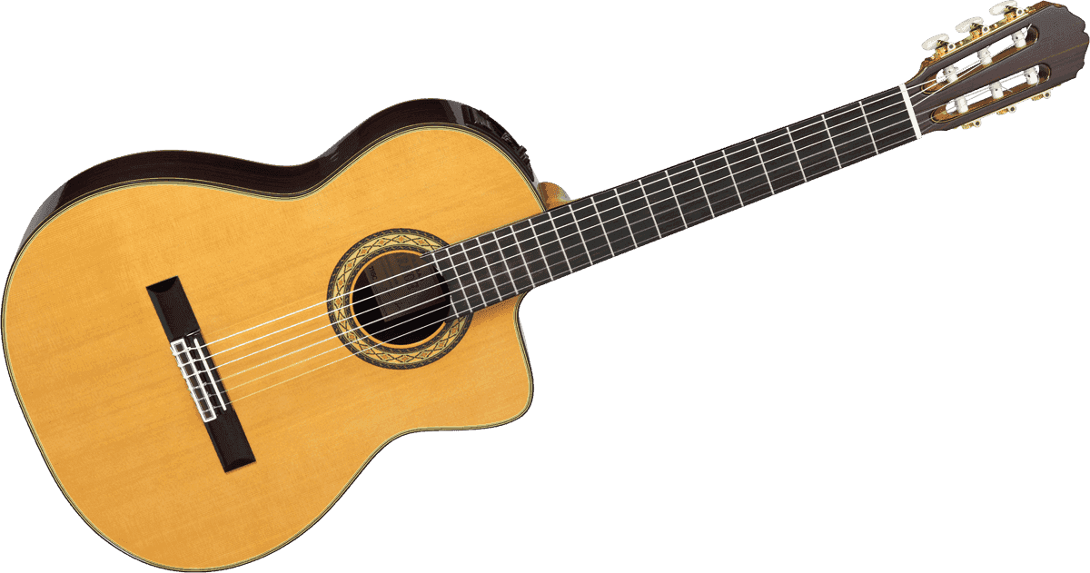 Takamine Th5c Hirade Japon Cw Cedre Palissandre Rw Ctp-3 - Natural Gloss - Guitare Classique Format 4/4 - Variation 6