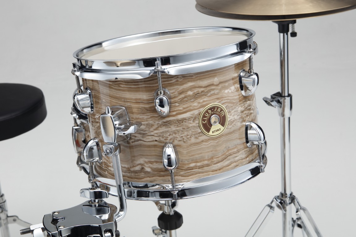 Tama Club-jam - 4 FÛts - Cream Marble Wrap - Batterie Acoustique Jazz - Variation 1