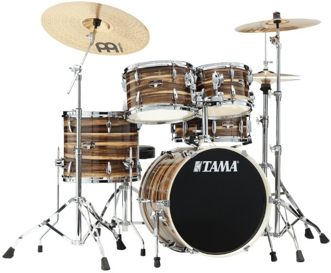 Tama Imperialstar 18'' - 5 FÛts - Coffee Teak Wrap - Batterie Acoustique Jazz - Main picture