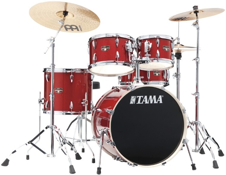 Tama Imperialstar 20'' - Burn Red Mist - Batterie Acoustique Fusion - Main picture