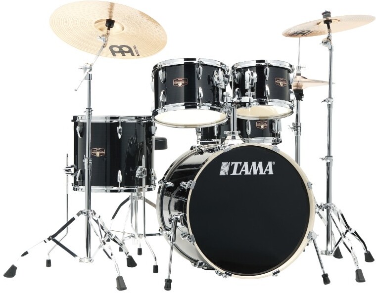 Tama Imperialstar 20'' - 5 FÛts - Hairline Black - Batterie Acoustique Fusion - Main picture