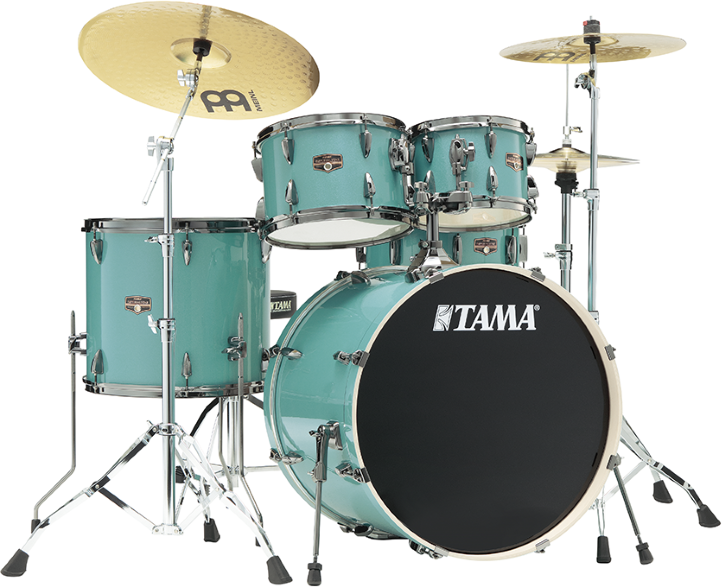 Tama Imperialstar 22'' - 5 FÛts - Sky Blue Mist - Batterie Acoustique Stage - Main picture