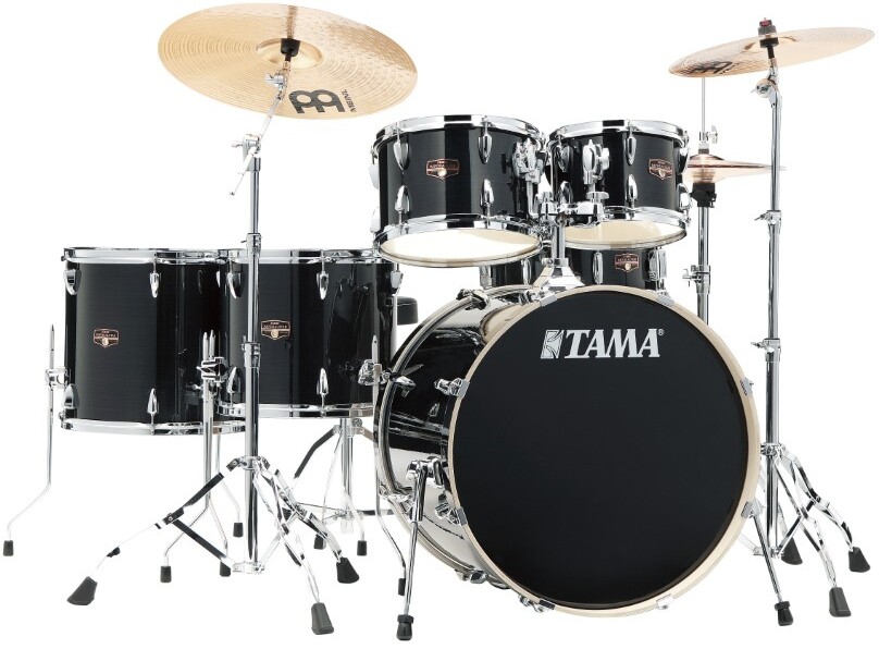 Tama Imperialstar 22'' - 6 FÛts Et + - Hairline Black - Batterie Acoustique Rock - Main picture