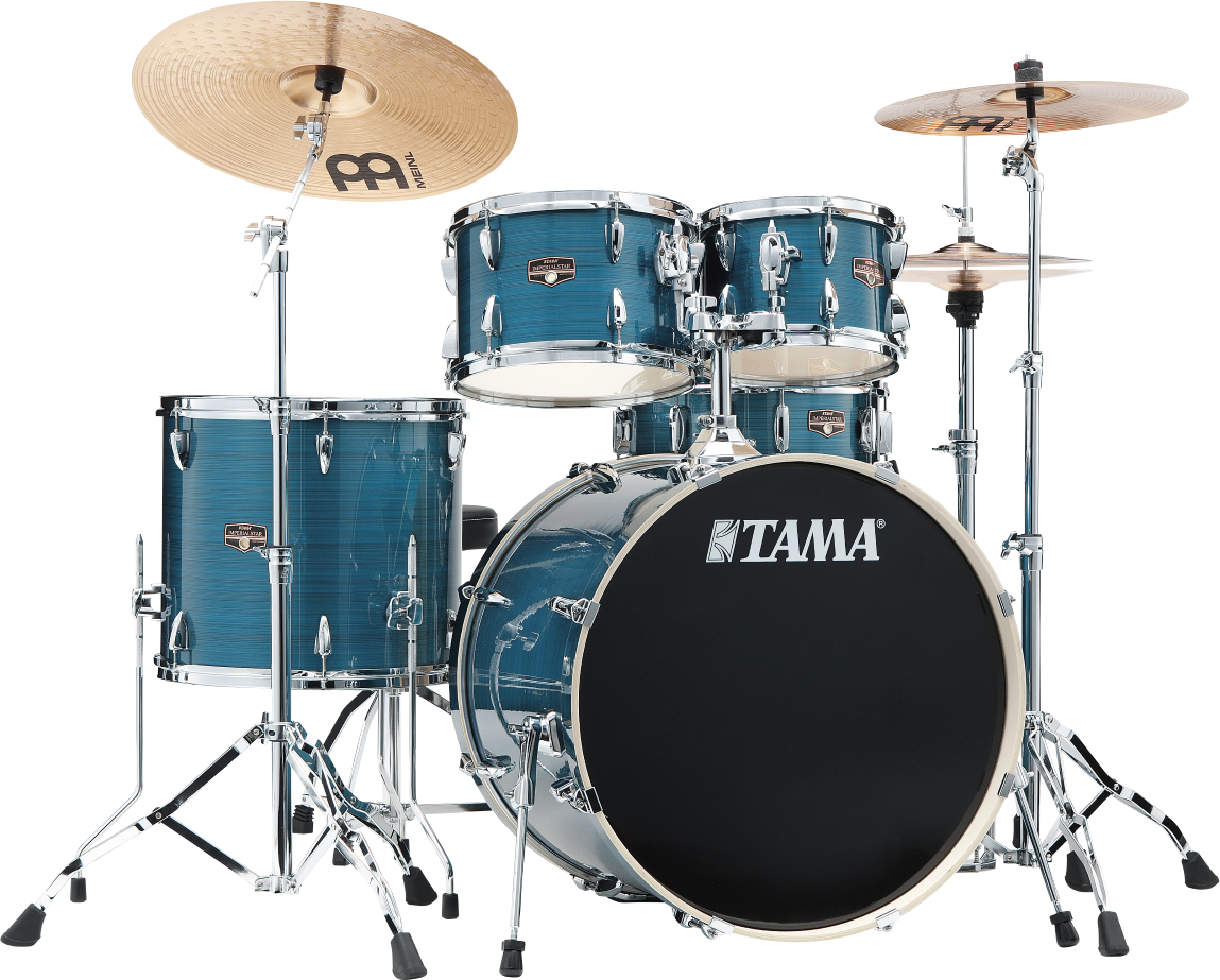 Tama Imperialstar 22'' - 5 FÛts - Hairline Blue - Batterie Acoustique Stage - Main picture