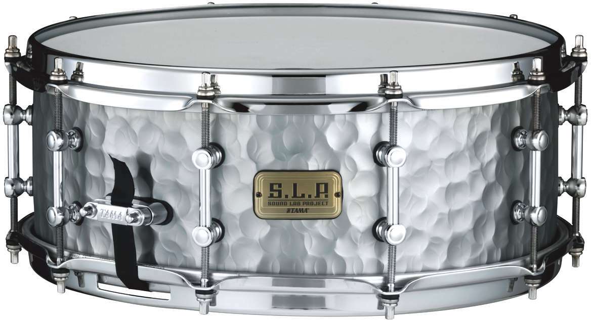 Tama Lst1455 Hammered Steel Snare - Aluminium - Caisse Claire - Main picture
