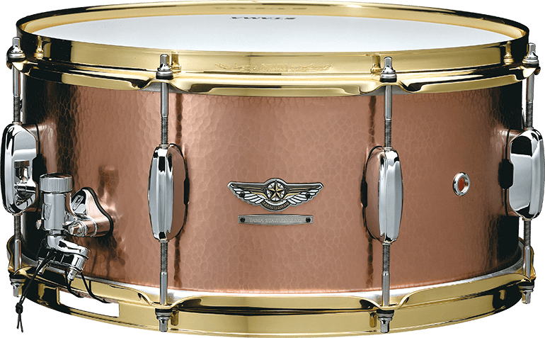 Tama Star Reserve Hand Hammered Brass 5.5x14 Snare Drum - Gold - Caisse Claire - Main picture