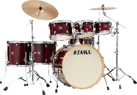 Tama Superstar Cl 7pc Shell Kit - 5 FÛts - Batterie Acoustique Rock - Main picture