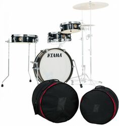 Batterie acoustique standard Tama Club-Jam Pancake + Drum Bag Set - Hairline black