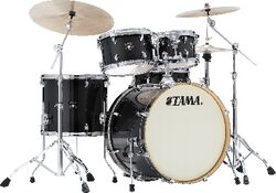 Batterie acoustique hyperdrive Tama SUPERSTAR Classic Maple 4 FUTS MAPLE - Transparent black burst