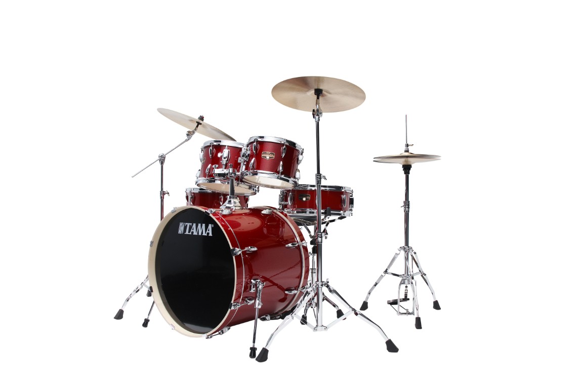 Tama Imperialstar 22'' - 6 FÛts Et + - Burnt Red Mist - Batterie Acoustique Rock - Variation 6