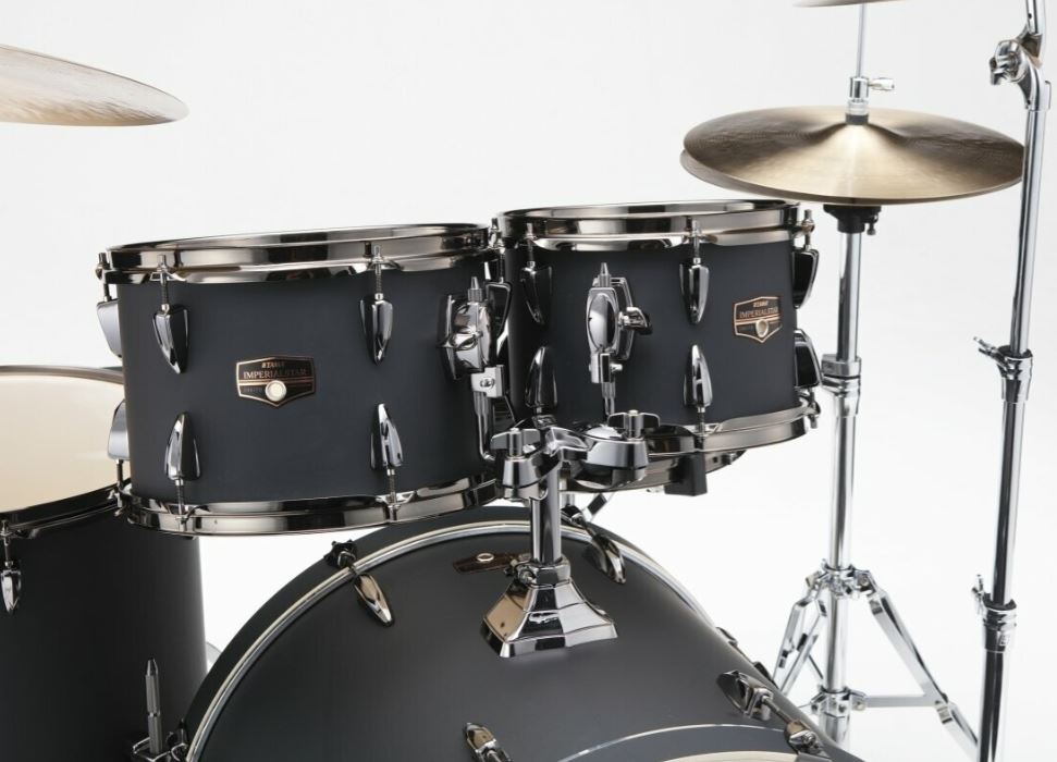 Tama Imperialstar Cl 5 Futs Shell Kit + Meinl Cymbal - Blacked Out Black - Batterie Acoustique Standard - Variation 3