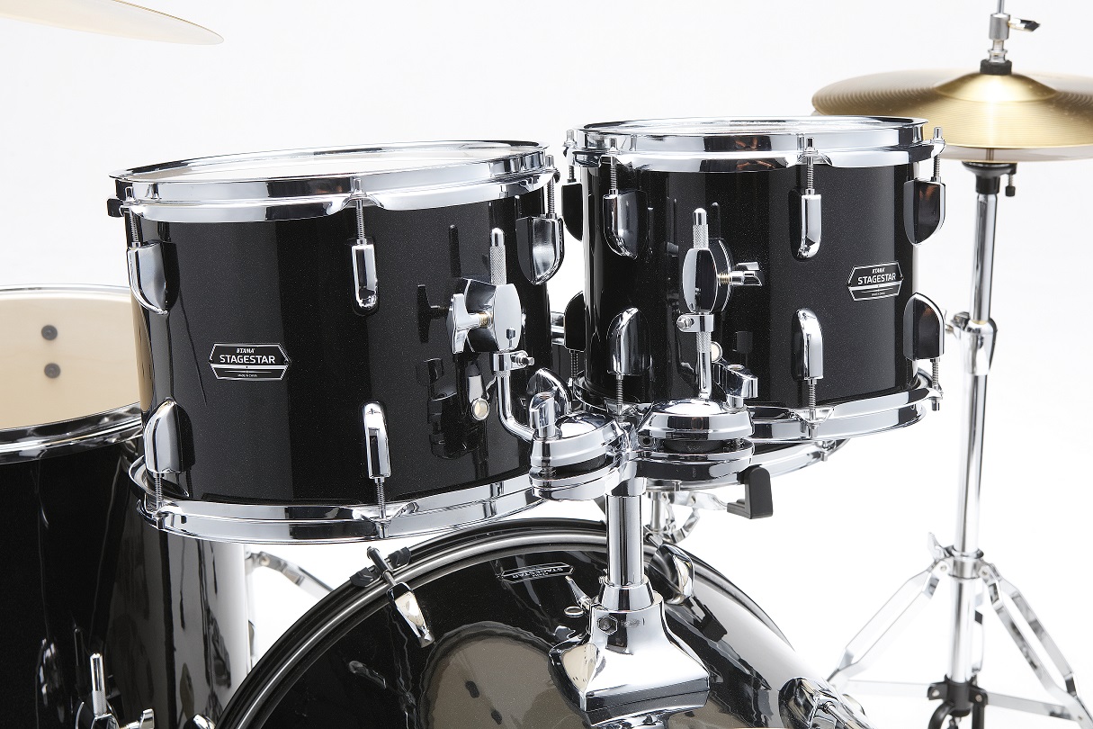 Tama Stagestar St50h5 20 Poplar Kit - Black Night Sparkle - Batterie Acoustique Stage - Variation 1