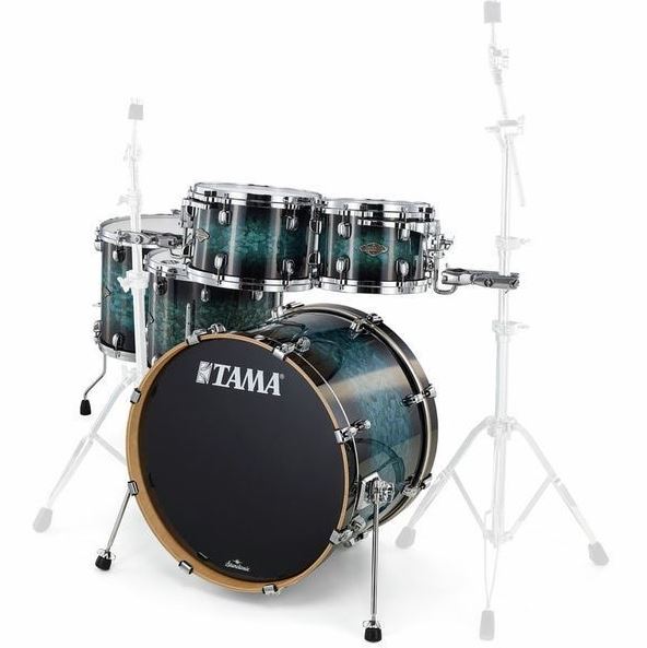 Tama Starclassic Performer 22 - 5 FÛts - Molten Steel Blue Burst - Batterie Acoustique Standard - Variation 1
