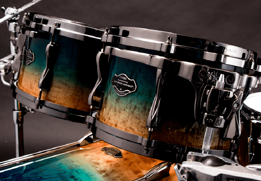 Tama Superstar Hyper-drive Limited Edition Ml52hlzbsg-fof - 5 FÛts - Figured Ocean Fade - Batterie Acoustique Standard - Variation 2