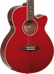 Guitare electro acoustique Tanglewood TSF CE R Evolution IV - Red