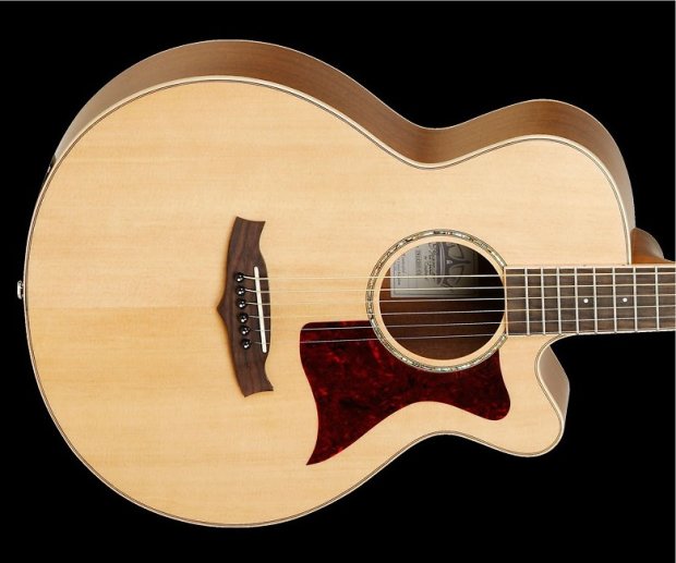 Tanglewood Tw145 Ss Ce Premier Super Folk 000 Cw Epicea Acajou - Natural Satin - Guitare Acoustique - Variation 2