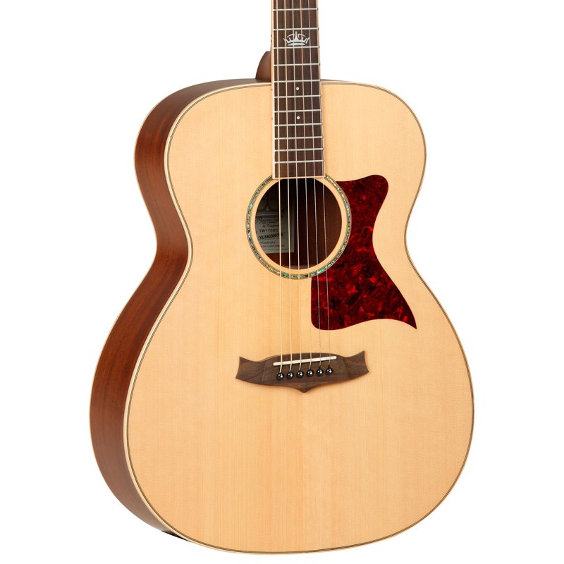 Tanglewood Tw170 Ss Premier Om Epicea Acajou - Natural Satin - Guitare Acoustique - Variation 2