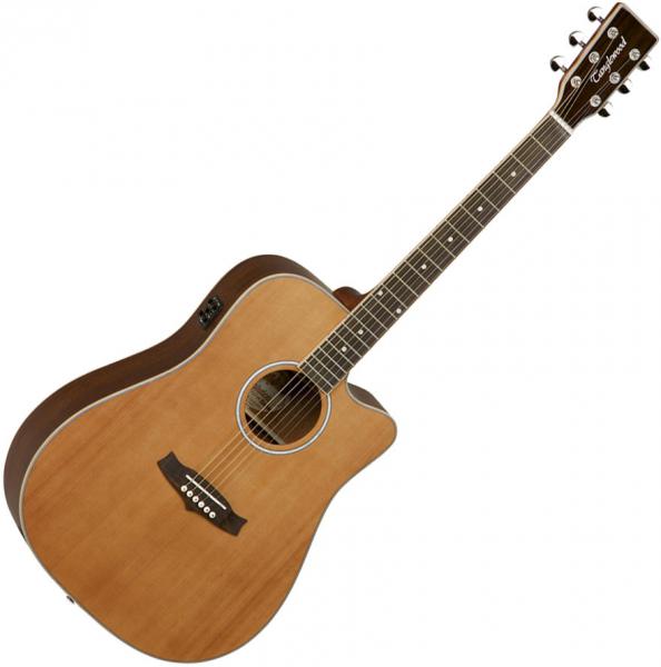 Guitare electro acoustique Tanglewood TW28 CSN CE Evolution V - Natural satin