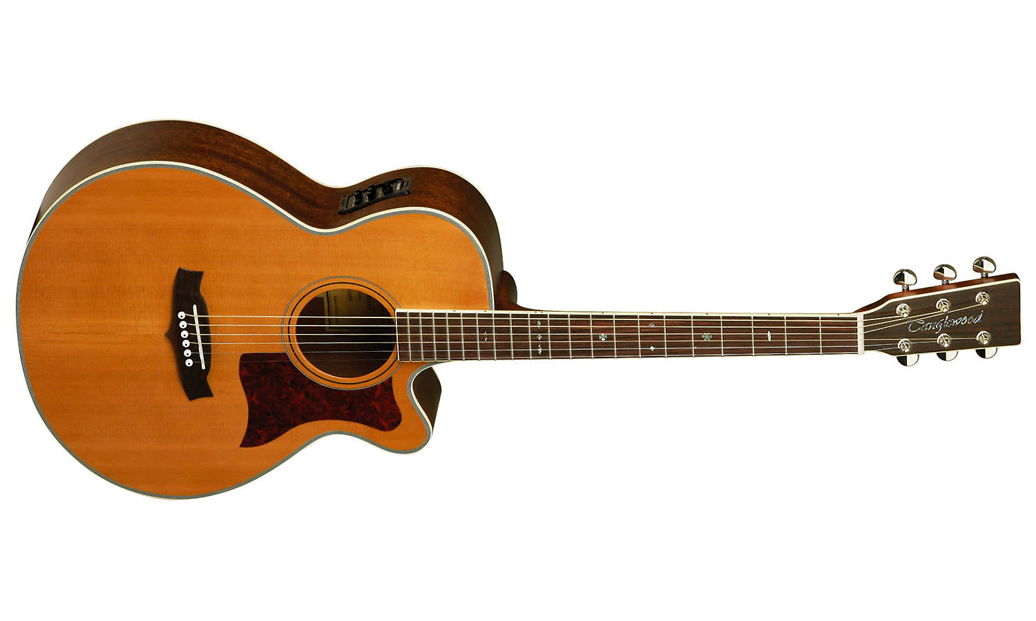 Tanglewood Tw45 Ns E Sundance Super Folk 000 Cw Cedre Acajou - Natural Satin - Guitare Electro Acoustique - Variation 1