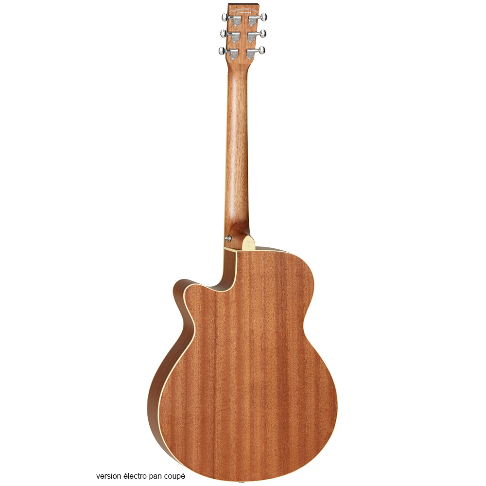 Tanglewood Tw9 Winterleaf Super Folk Auditorium Cedre Acajou Tec - Natural Satin - Guitare Acoustique - Variation 1