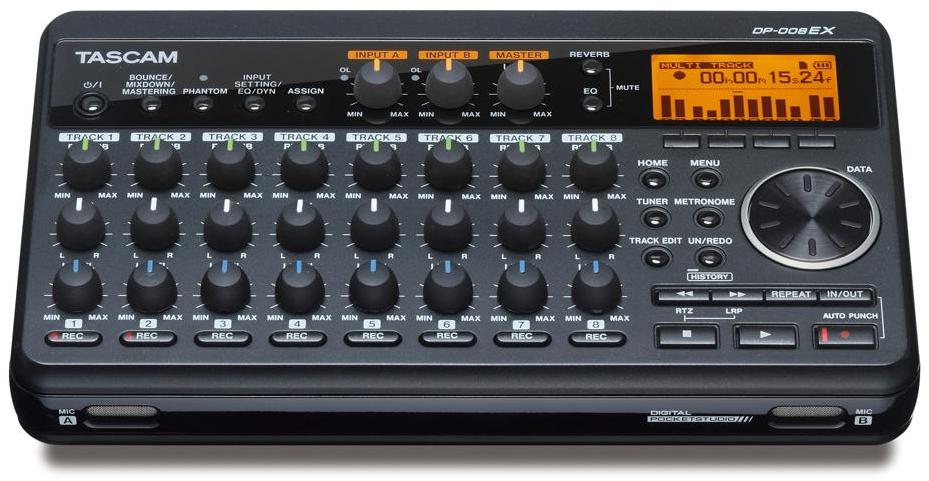 Enregistreur multi-pistes Tascam DP-008 EX