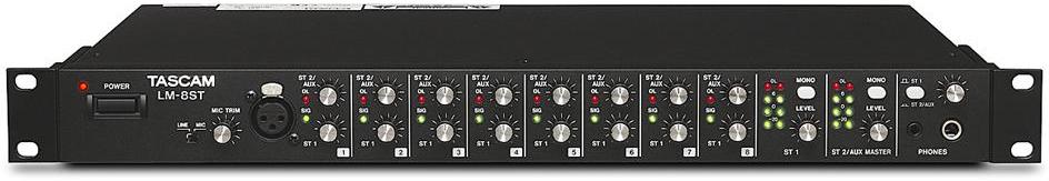 Table de mixage analogique Tascam LM-8ST