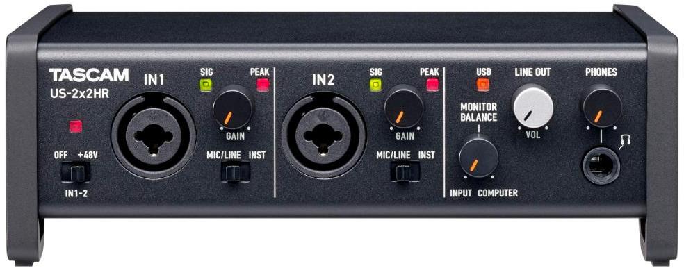 Carte son usb Tascam US-2X2HR