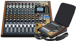 Table de mixage analogique Tascam MODEL 12 + Housse CS-MODEL12
