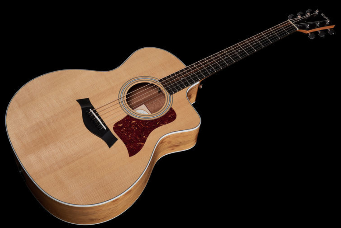 Taylor 214ce-k 2020 Grand Auditorium Cw Epicea Koa Eb Es2 - Natural Satin - Guitare Electro Acoustique - Variation 1