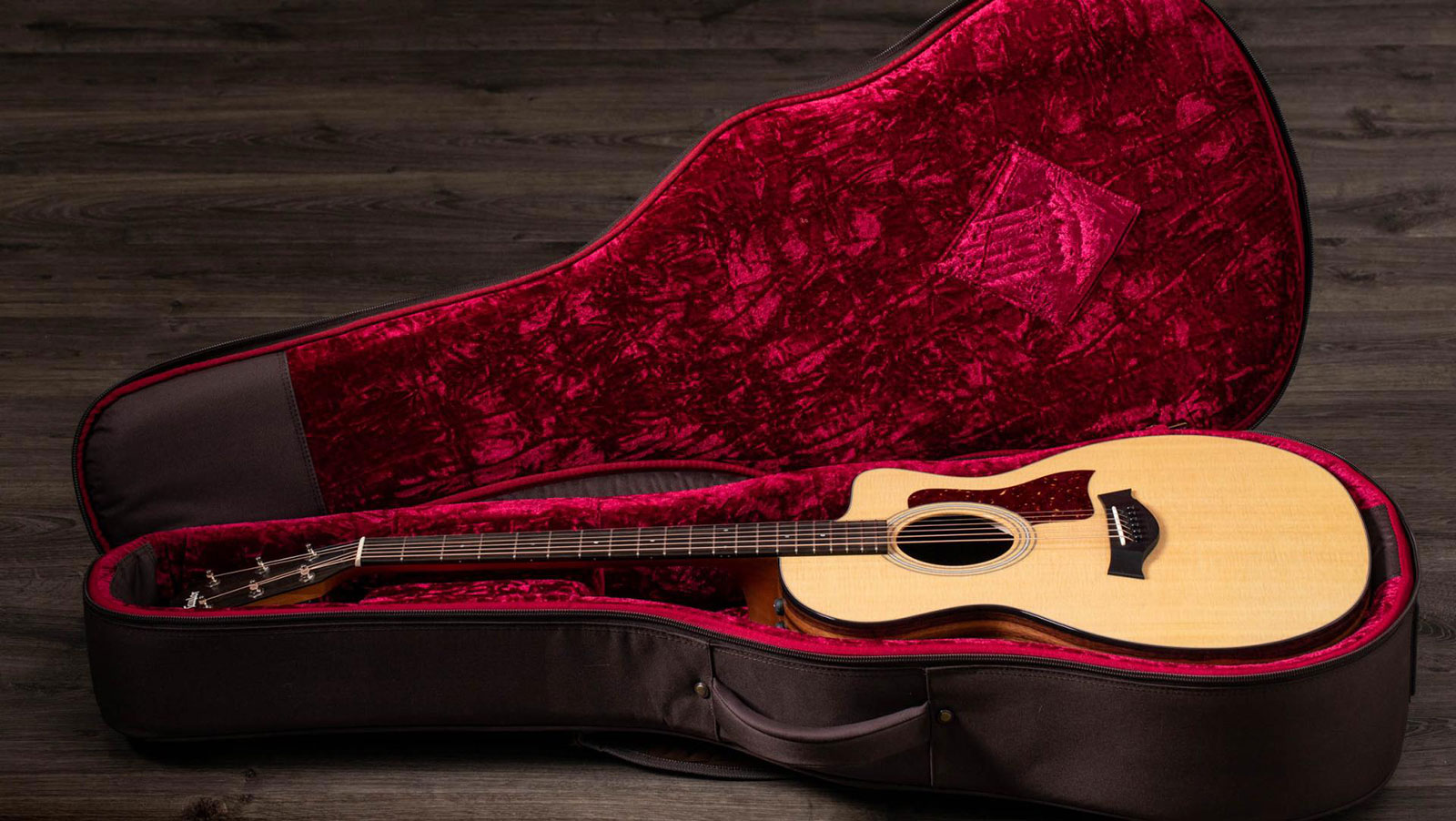 Taylor 214ce Plus Lh Grand Auditorium Cw Gaucher Epicea Palissandre Eb Es2 - Natural - Guitare Folk - Variation 6