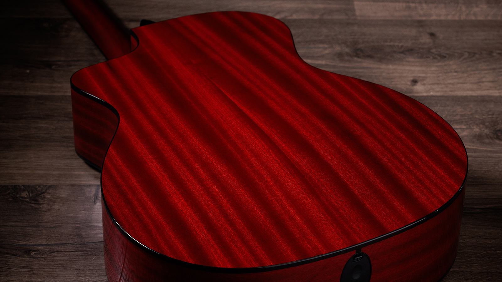 Taylor 224ce Plus Special Edition Grand Auditorium Cw Acajou Sapele Eb Es2 - Trans Red - Guitare Folk - Variation 6