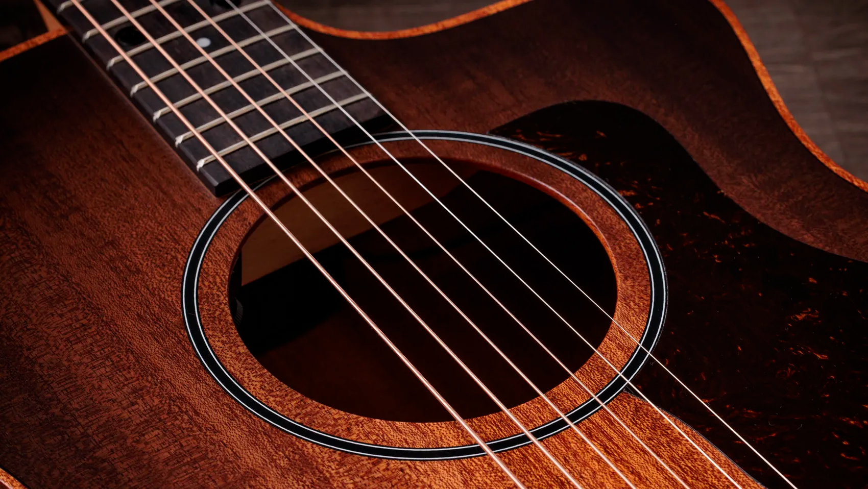 Taylor 24ce Sunset Blvd Grand Auditorium Cw Tout Sapele Eb - Edgeburst Matte - Guitare Folk - Variation 3