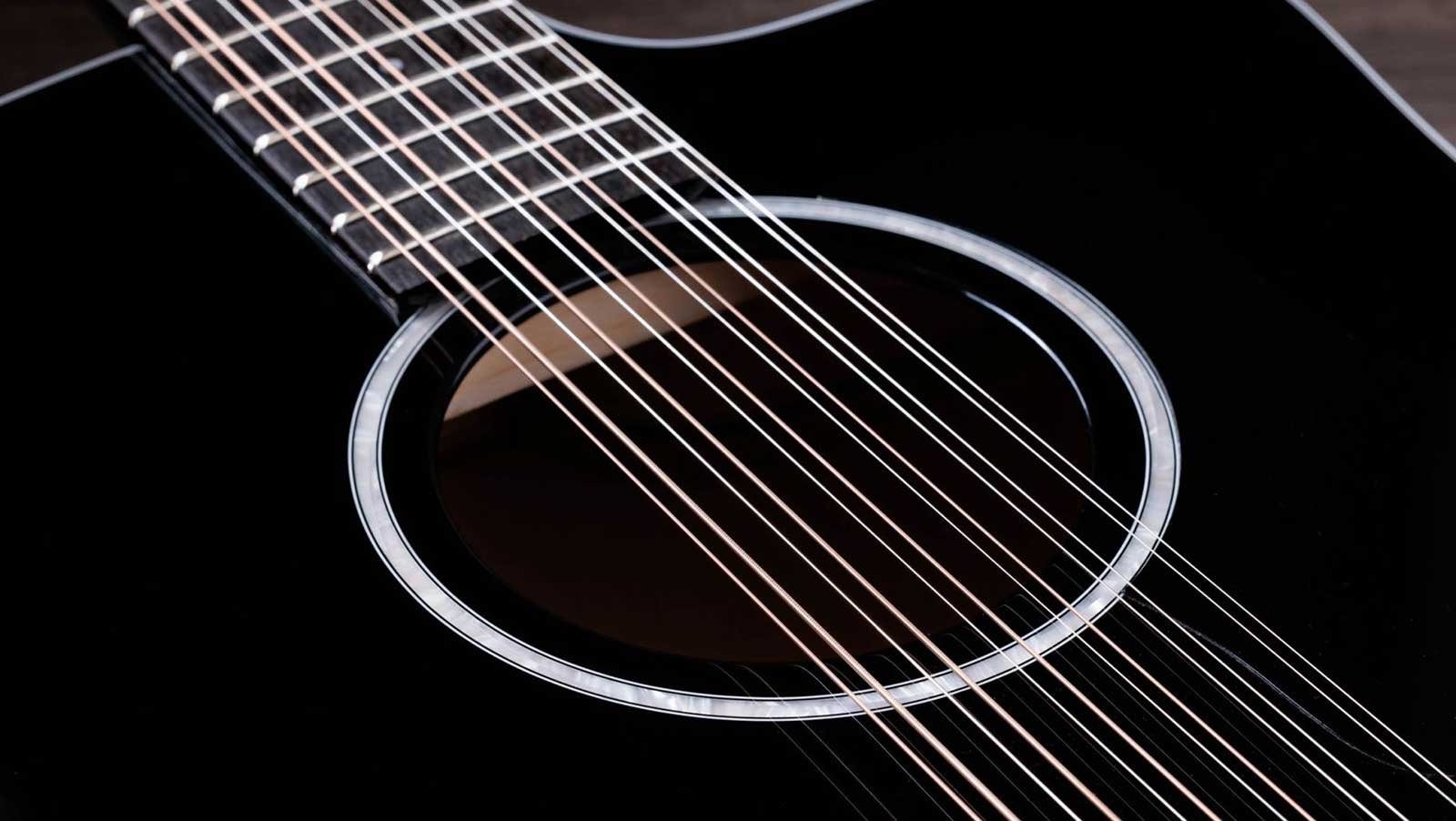 Taylor 250ce-blk Plus Dreadnought Cw 12c Epicea Erable Eb Es2 - Black - Guitare Folk - Variation 2