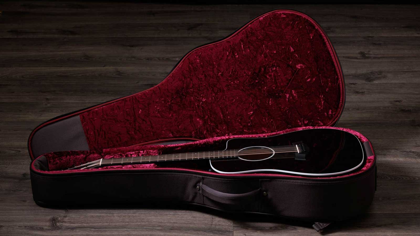 Taylor 250ce-blk Plus Dreadnought Cw 12c Epicea Erable Eb Es2 - Black - Guitare Folk - Variation 5