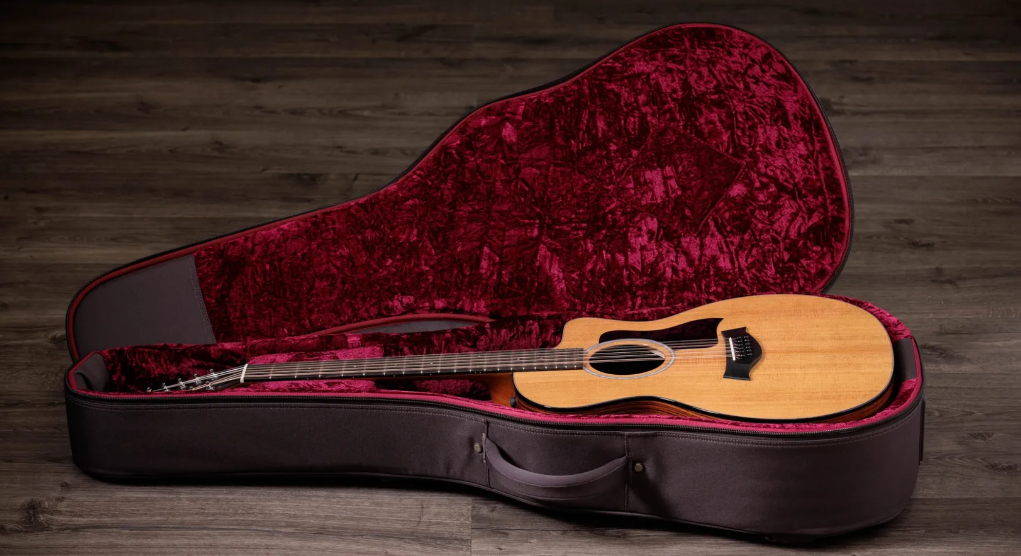 Taylor 254ce Plus Grand Auditorium Cw 12c Epicea Noyer Eb Es2 - Natural - Guitare Folk - Variation 7