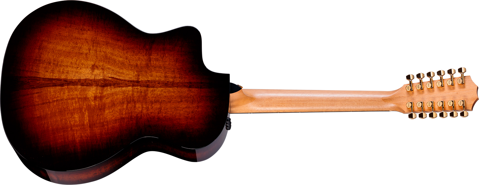 Taylor 264ce-k Dlx Grand Auditorium Cw 12c Tout Koa Eb Es2 - Shaded Edge Burst - Guitare Folk - Variation 2