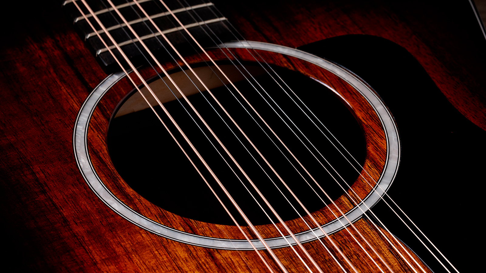 Taylor 264ce-k Dlx Grand Auditorium Cw 12c Tout Koa Eb Es2 - Shaded Edge Burst - Guitare Folk - Variation 4