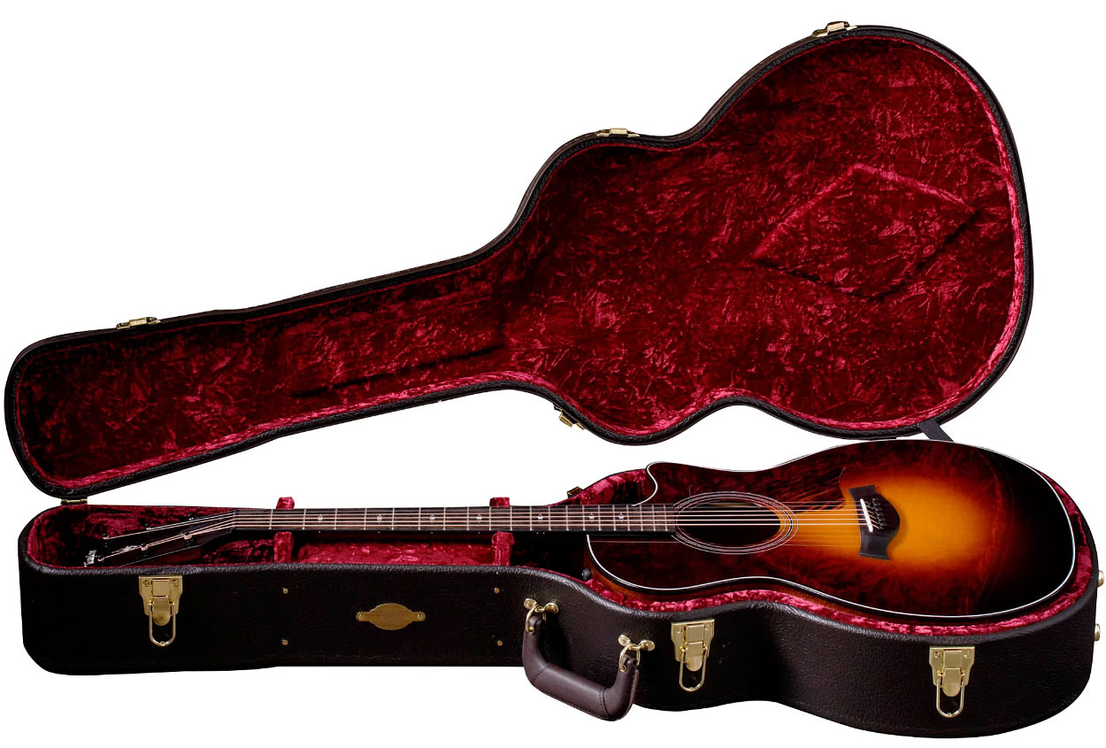 Taylor 314ce-se Grand Auditorium Cw Epicea Sapele Eb Es2 - Vintage Sunburst Top - Guitare Electro Acoustique - Variation 4