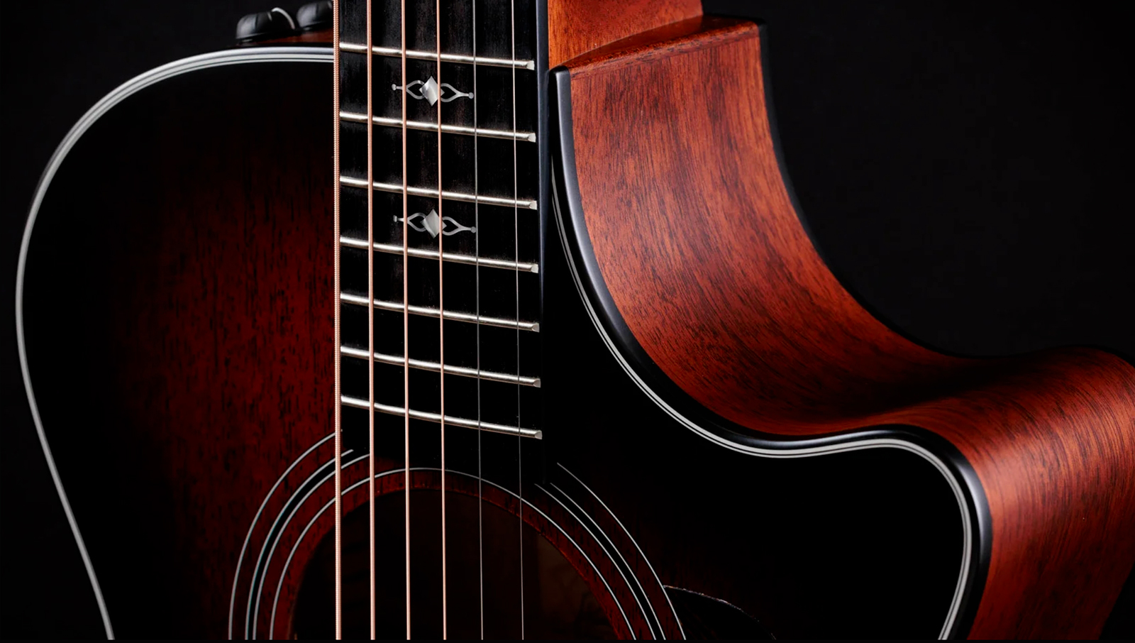 Taylor 322ce 12-fret Grand Concert 2026 Cw Tout Acajou Eb Es2 - Natural - Guitare Folk - Variation 2