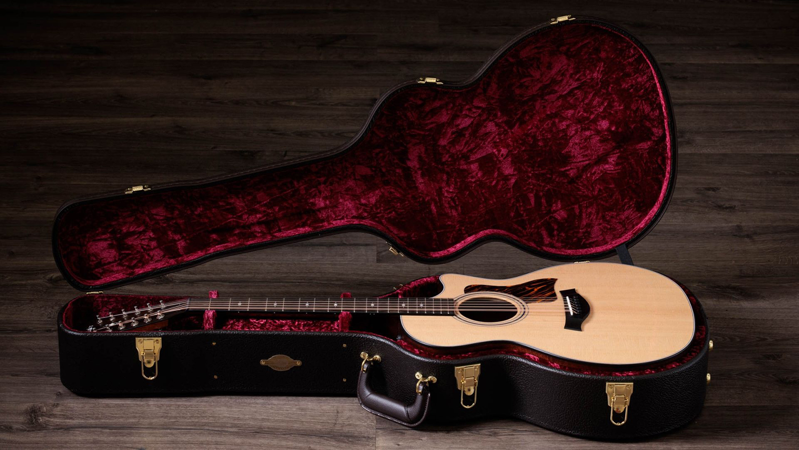 Taylor 354ce Grand Auditorium Cw 12c Epicea Sapele Eb Es2 - Medium Stain - Guitare Folk - Variation 7