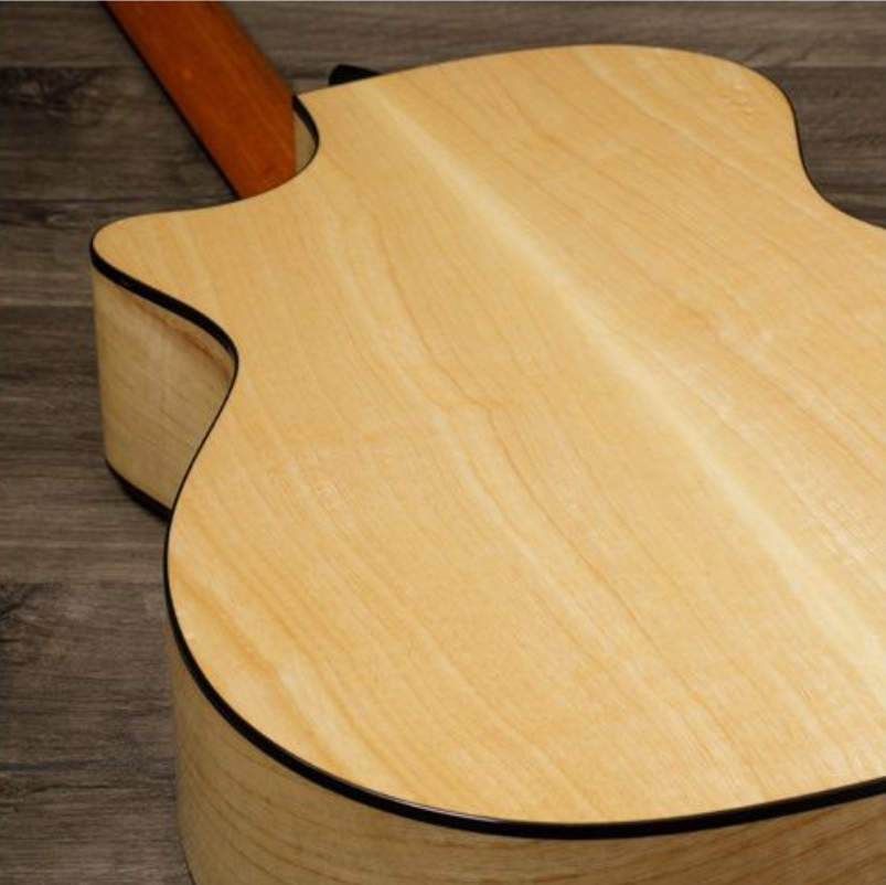 Taylor 424ce Urban Ash Ltd Grand Auditorium Cw Tout Frene Eb Es2 - Natural Blonde - Guitare Acoustique - Variation 2