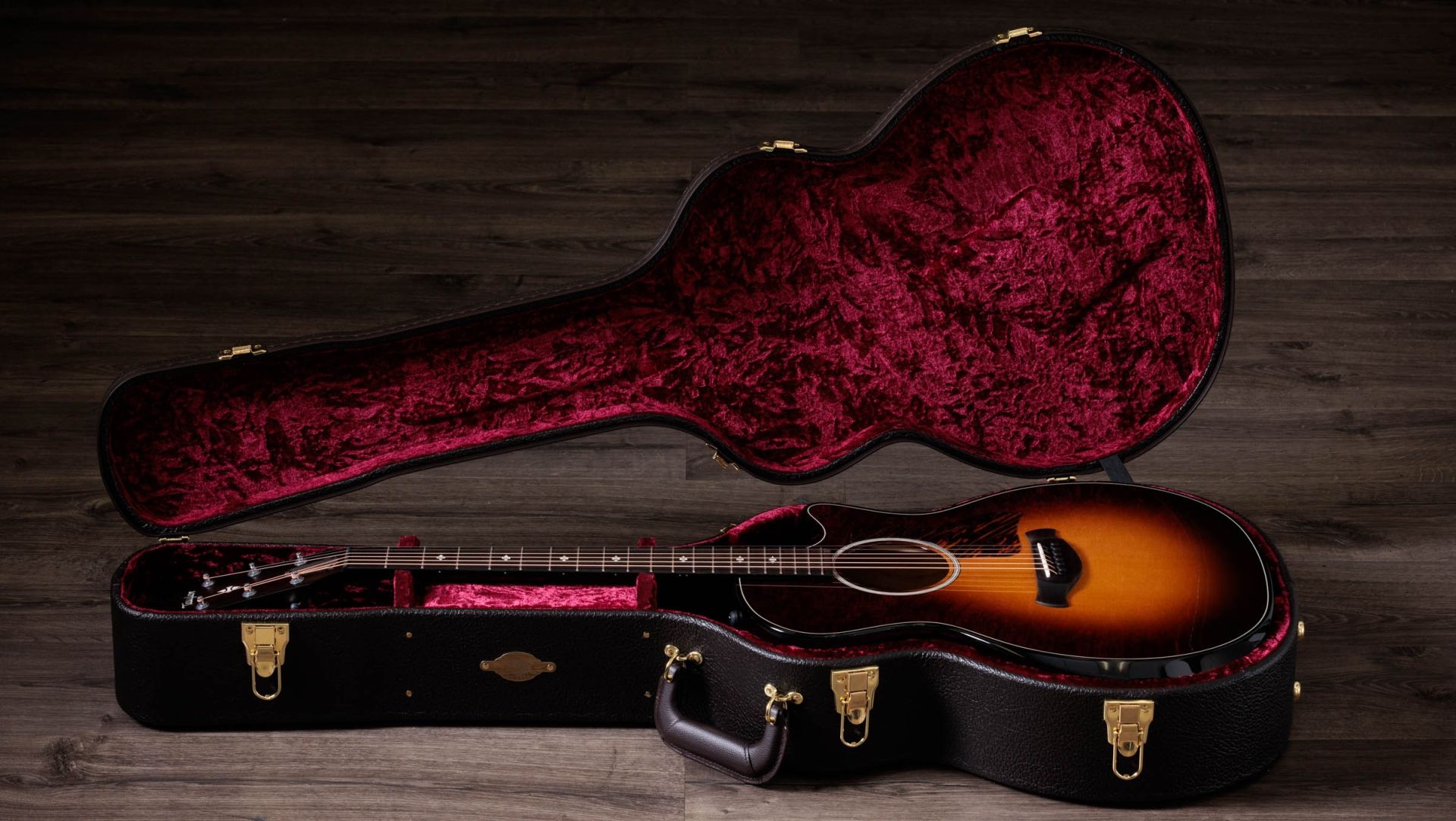 Taylor 514ce Builder's Edition Grand Auditorium Cw Epicea Shamel Ash Es2 Eb - Tobacco Kona Burst - Guitare Folk - Variation 8