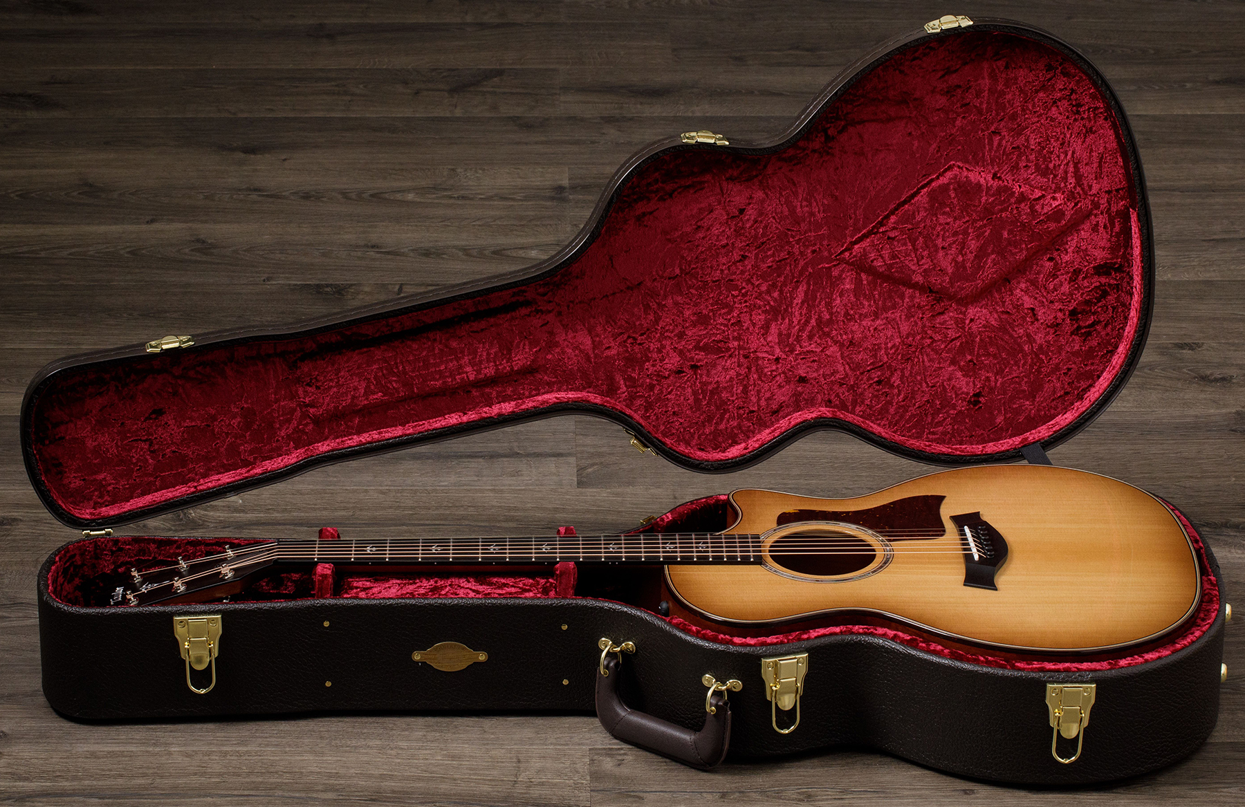 Taylor 514ce V-class Grand Auditorium Cw Epicea Red Urban Ironbark Eb Es2 - Natural - Guitare Electro Acoustique - Variation 5