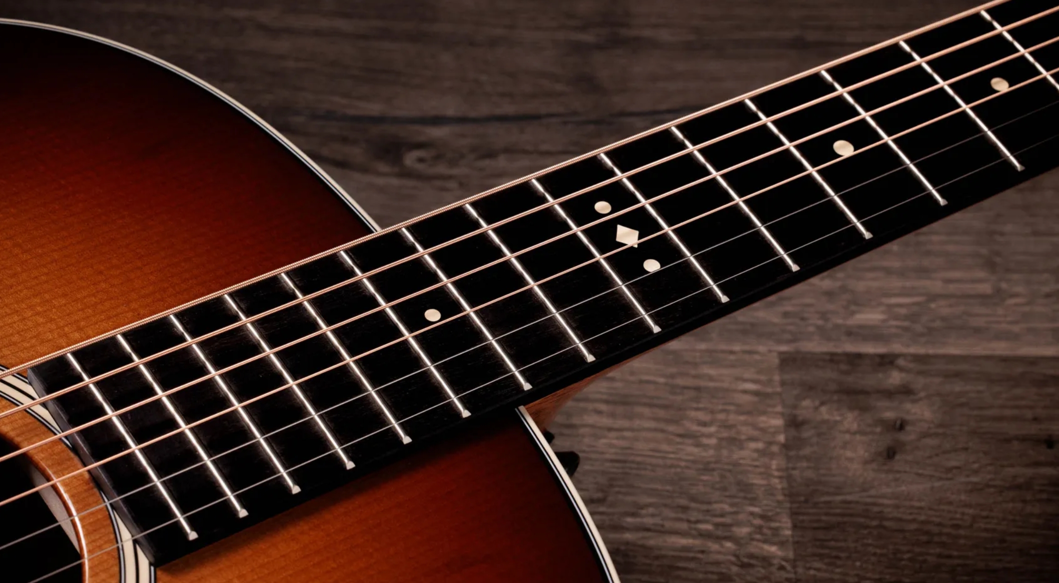 Taylor 517e Sb Gold Label Grand Pacific Epicea Acajou Eb - Sunburst W/ Cream Pickguard - Guitare Folk - Variation 4