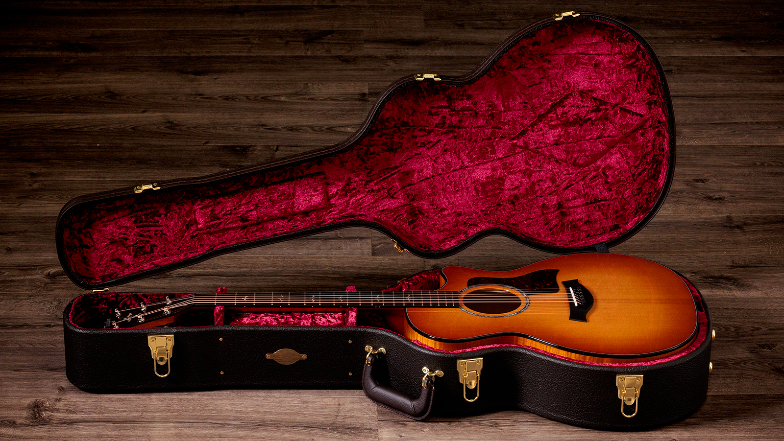 Taylor 614ce Next Gen. Grand Auditorium Cw Epicea Erable Eb Claria - Antique Blonde - Guitare Folk - Variation 8