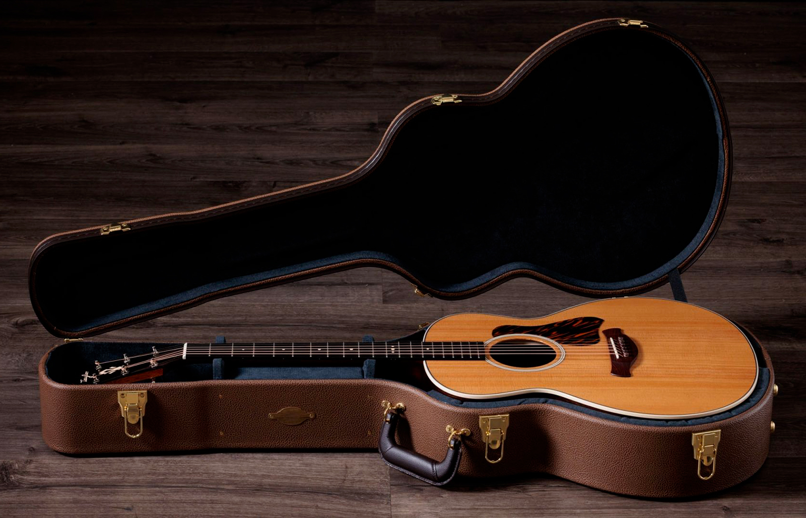 Taylor 714e Gold Label Firestripe Pg Gold Label Super Auditorium Cw Epicea Palissandre Eb Lr Baggs - Natural - Guitare Folk - Variation 9