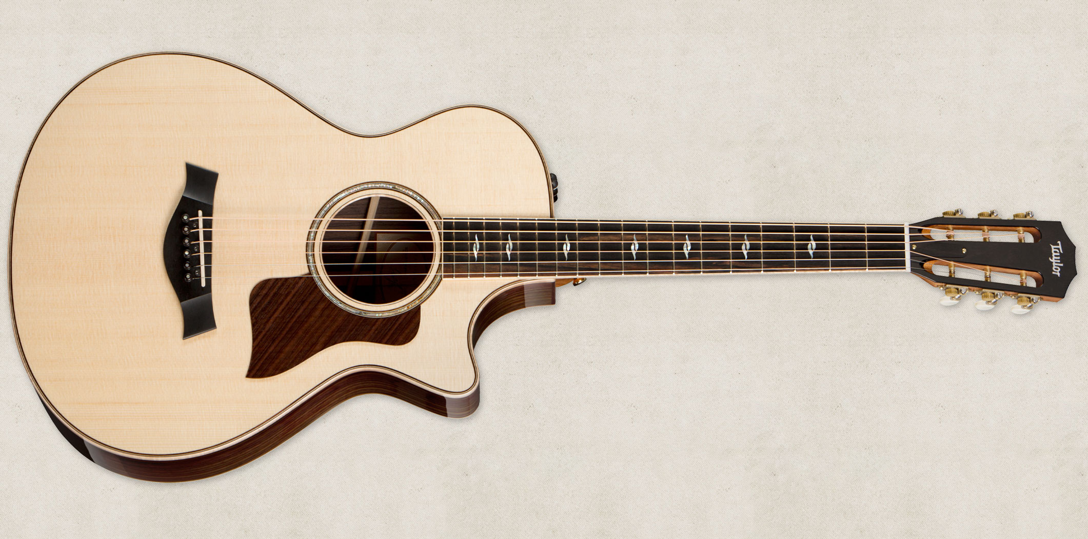 Taylor 812ce 12-fret 2015 Grand Concert Cw Epicea Palissandre Es2 - Natural - Guitare Electro Acoustique - Variation 2