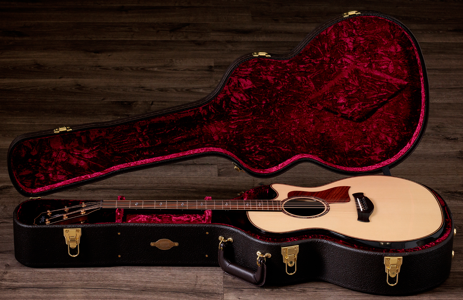 Taylor 814ce Builders Edition Next Gen. Grand Auditorium Cw Tout Epicea Palissandre Eb Claria - Natural - Guitare Folk - Variation 8